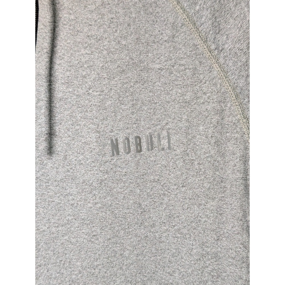 Nobull Performance Pullover Hoodie Gray Pockets M… - image 3